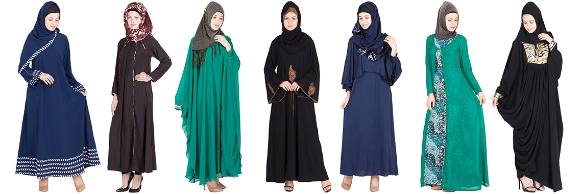 Abayas, Hijabs, Pathani suits, Kurtas, Burqas online in India