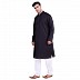 Latest designer cotton kurta for men- Black Latest designer cotton kurta for men- Black