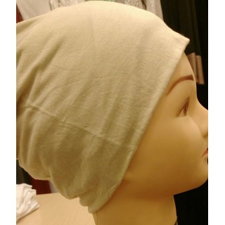 Jersey Hijab Band - Cream Colored