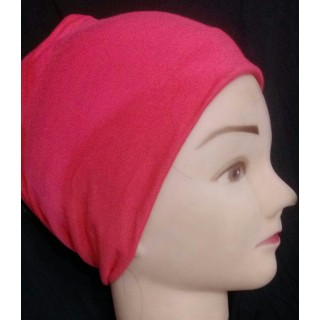 Hijab band- Red colored in jersy fabric 