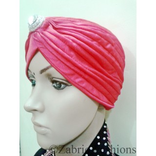 Turban caps-Pink