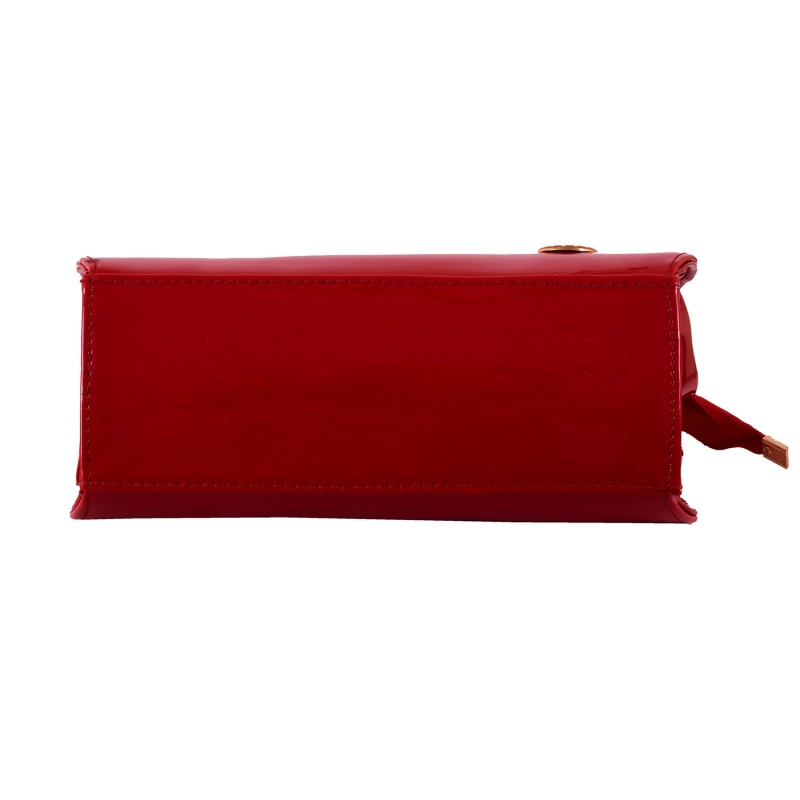 Ladies Handbags online in India Red color PU fabric women's handbag
