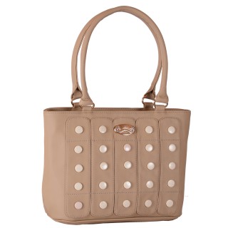 Women's designer handbag - Cream color