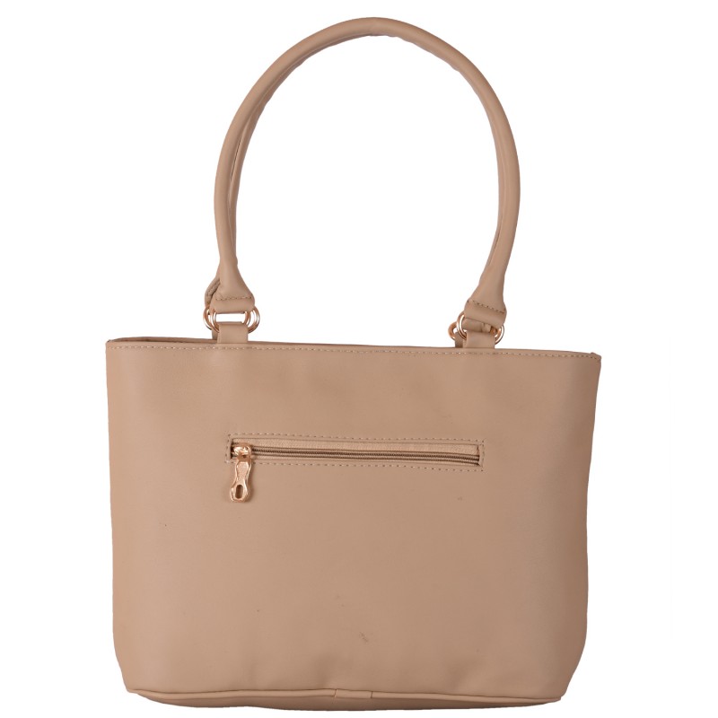 Ladies Handbags online in India- Cream color PU fabric women&#39;s handbag ...