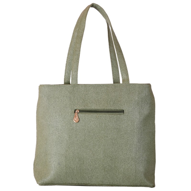 Ladies Handbags online in India Grey color PU fabric women's handbag