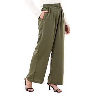 Loose fit Palazzo for women- Jade Green 