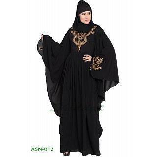 Kaftan abaya with embroidery work