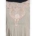 Kaftan abaya with embroidery work- Beige Kaftan abaya with embroidery work- Beige