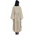 Kaftan abaya with embroidery work- Beige Kaftan abaya with embroidery work- Beige