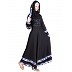 Abaya- Black umbrella cut