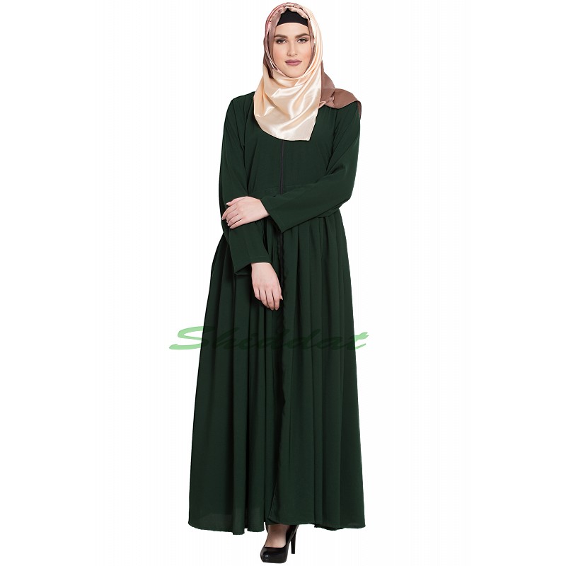 Abaya online- Front open abaya at www.Shiddat.com