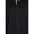 Front open zipper abaya- Black Front open zipper abaya- Black