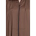Front open zipper abaya- Golden Front open zipper abaya- Golden