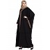 Kaftan abaya in Afghani style- Black Kaftan abaya in Afghani style- Black