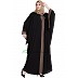 Kaftan abaya in Afghani style- Black Kaftan abaya in Afghani style- Black