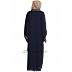 Kaftan abaya in Afghani style- Navy Blue Kaftan abaya in Afghani style- Navy Blue
