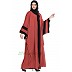 Afghani Kaftan abaya- Rust color