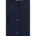 Collared front open abaya- Navy Blue Collared front open abaya- Navy Blue