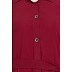 Collared front open abaya- Maroon Collared front open abaya- Maroon