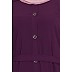 Collared front open abaya- Purple Collared front open abaya- Purple