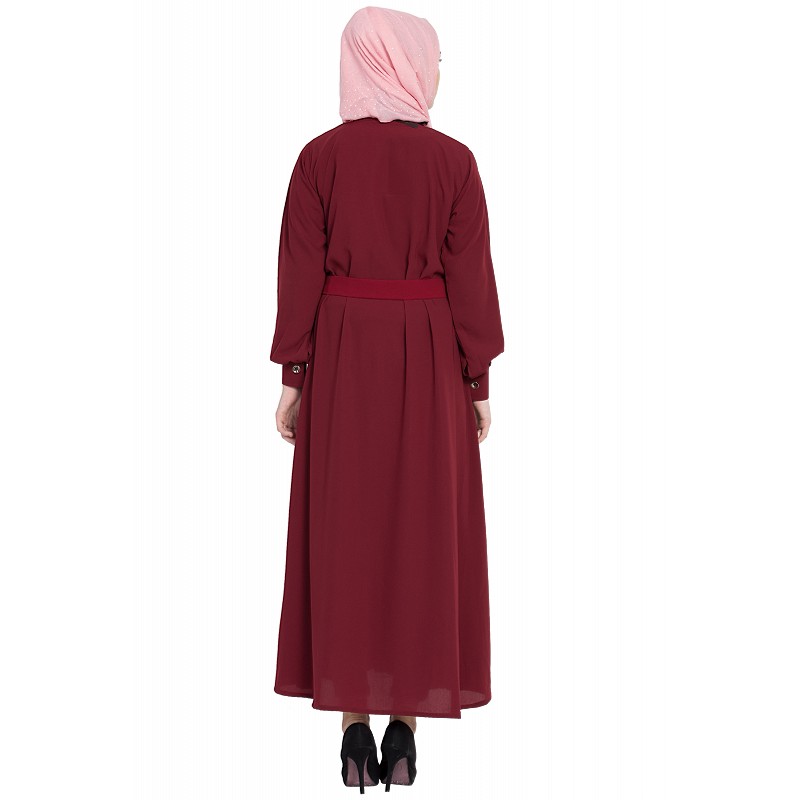 Abaya- Buy front open designer abaya at shiddat.com