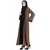 Dubai style kimono abaya- Golden-Black Dubai style kimono abaya- Golden-Black