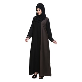 Front open abaya