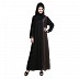Front open abaya