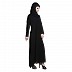 A-line Burqa in black color A-line Burqa in black color
