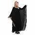 Bridal kaftan style abaya- Black