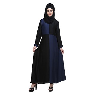 Abaya- Balck and Navy Blue colored