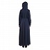 Flared Abaya- Navy Blue Flared Abaya- Navy Blue