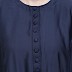 Flared Abaya- Navy Blue Flared Abaya- Navy Blue