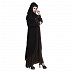 Abaya- Front open double layered  Abaya- Front open double layered