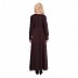 Flared abaya- Maroon color Flared abaya- Maroon color