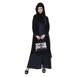 Abaya- Front open burqa with zipper