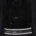 Kaftan style abaya in Black lycra Kaftan style abaya in Black lycra