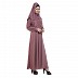 Designer Flare abaya- Bay Pink Designer Flare abaya- Bay Pink