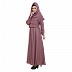Designer Flare abaya- Bay Pink Designer Flare abaya- Bay Pink