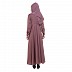 Designer Flare abaya- Bay Pink Designer Flare abaya- Bay Pink