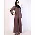 Daily wear Premium CEY fabric abaya-Rose Ebony