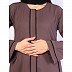 Daily wear Premium CEY fabric abaya-Rose Ebony