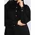 Premium zoom fabric abaya-Black