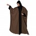 Front Open dual color designer Kaftan - Beige n Black