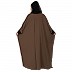 Front Open dual color designer Kaftan - Beige n Black