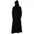 Front Open dual color designer Kaftan - Black n Mustard