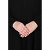 Umbrella cut abaya- Black