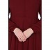 Umbrella cut abaya- Maroon