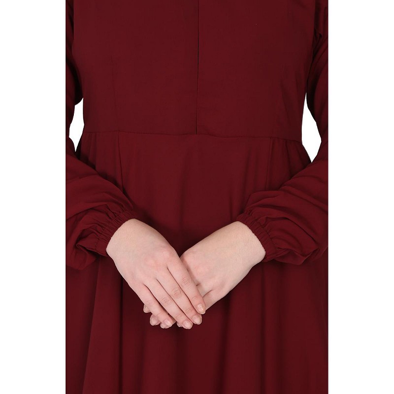 Maroon umbrella dress outlet