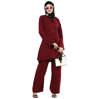 Matching Tunic set- Maroon Color